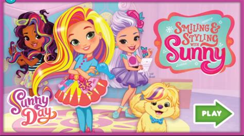 Sunny Day Smiling Styling With Sunny Hair Salon Nick Jr