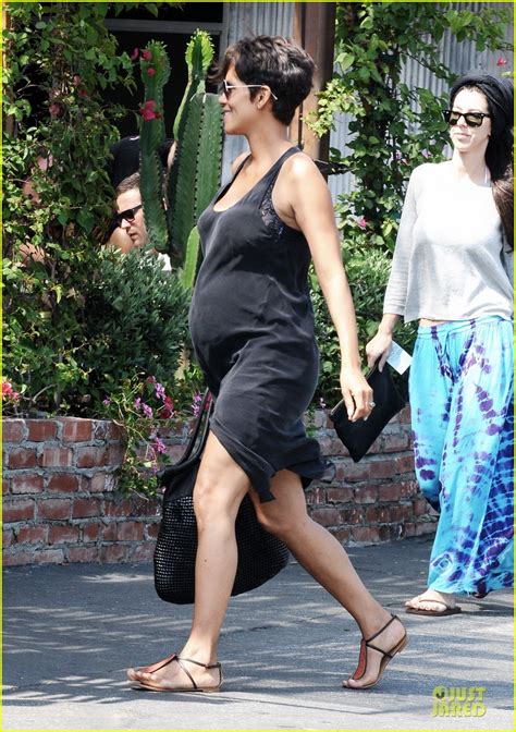 halle berry pregnancy glowing fabric shopping photo 2905145 halle berry olivier martinez