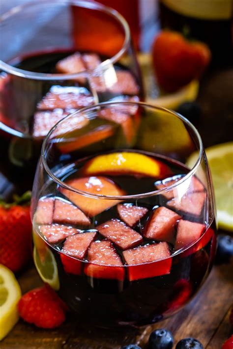 Red Wine Sangria Is Such A Classic Sangria Recipe My Red Sangria With