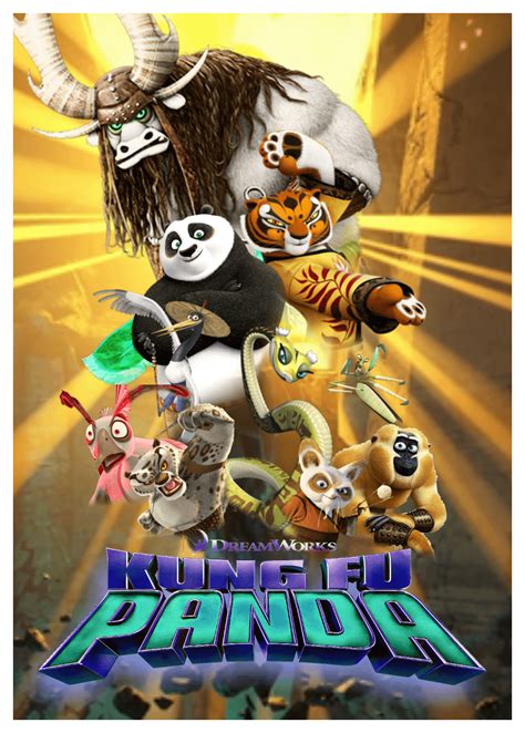 My Fanmade Kung Fu Panda Poster That Resembles The Mario Movie Official