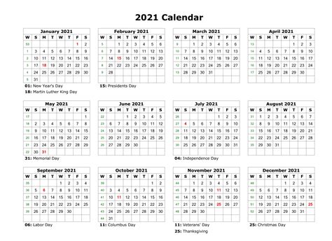 2021 Calendar Editable Free Free 2021 Calendar Template In Excel