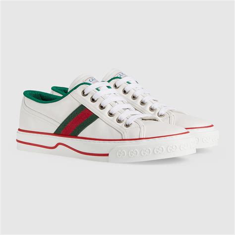 Womens Gucci Tennis 1977 Sneaker In White Leather Gucci Us