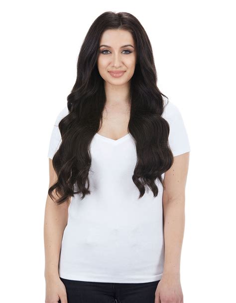 bellissima 220g 22 mochachino brown 1c hair extensions bellami hair europe