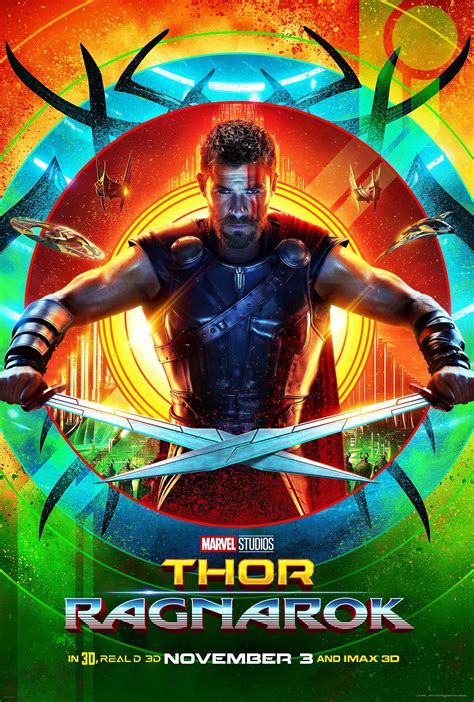Marvel Debuts Stunning Thor Ragnarok Character Posters Gambaran