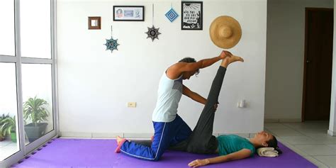 Hamstrings Stretch In Thai Yoga Massage Benefits And Techniques