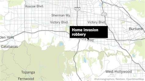 Police Seek Five Men In Sherman Oaks Home Invasion And Robbery Los Angeles Times
