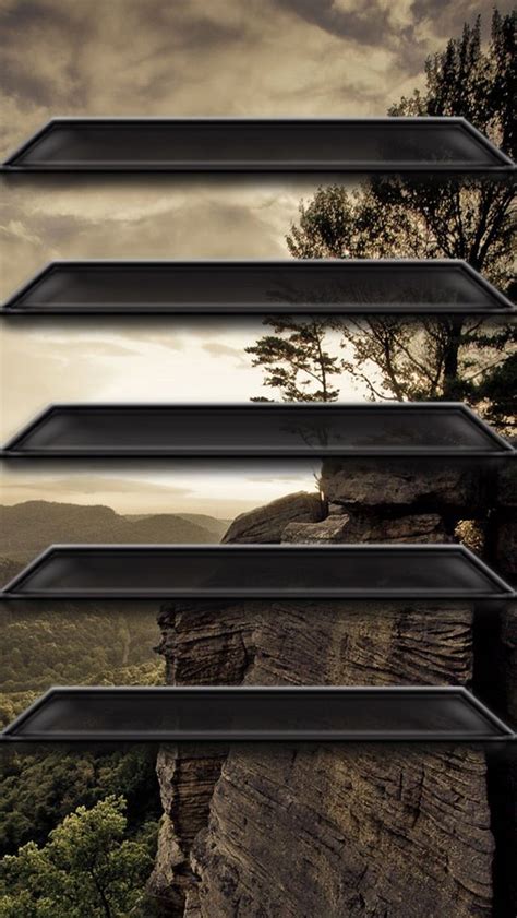 Tap And Get The Free App Shelves Homescreens Natiure Dark Mountains
