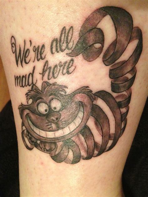 My Cheshire Cat And Favorite Tattoo Disney Tattoos Tattoos Trendy