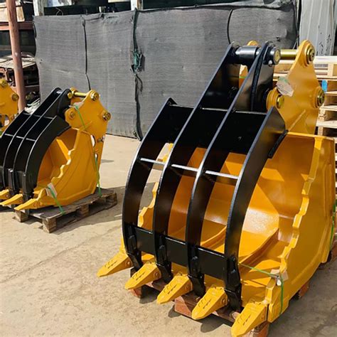 Wholesale Excavator Hydraulic Thumb Clamp Grab Bucket Manufacturers And