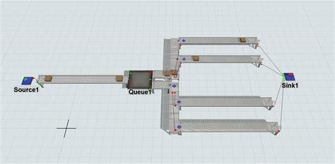 How To Send Items Into Two Different Conveyors From One Queue With Item