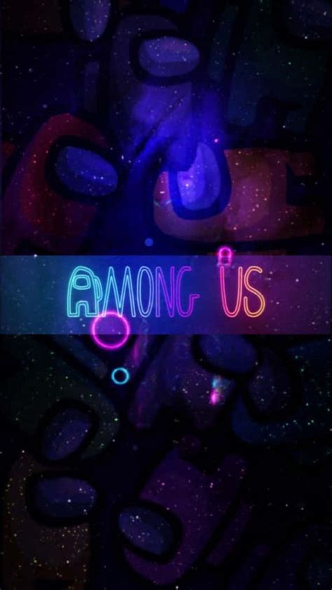 Download Jump Into The Galaxy With Among Us Blue Wallpaper