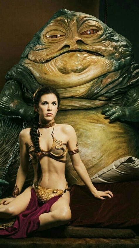 Princess Leia And Jabba The Hutt Leia Star Wars Star Wars Princess