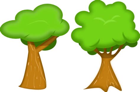 Trees Green Tree Clip Art At Clker Vector Clip Art Clipartix