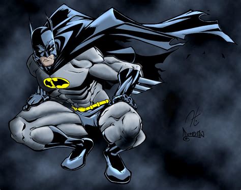 Batman Coloured By Haluuzengenix On Deviantart