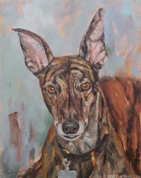 life earth sky greyhound painting  finished