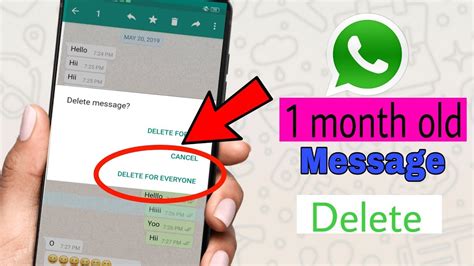 Lost some old messages on whatsapp but don't know how to recover them? How to delete very old messages in whatsapp - YouTube