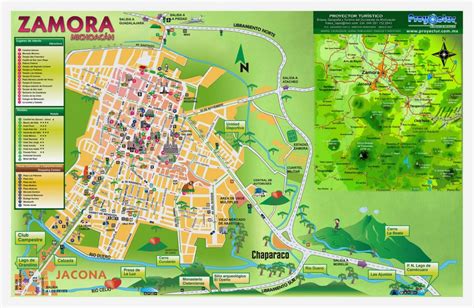 Mapa De Zamora Y Sus Pueblos