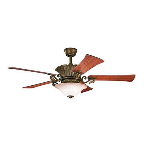 Harbor Breeze 52 In Lynstead Specialty Bronze Finish Ceiling Fan With