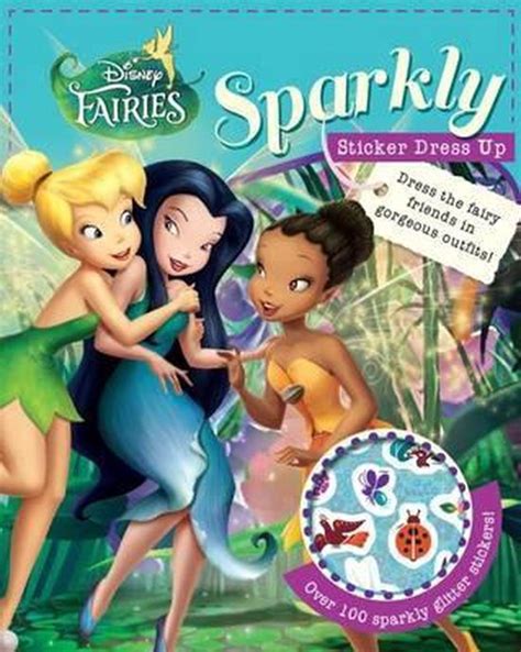 Disney Fairies Sparkly Sticker Dress Up Parragon 9781472350176