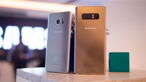 The frame is the same kind of blue. Samsung Galaxy Note 8 color comparison - Android Authority