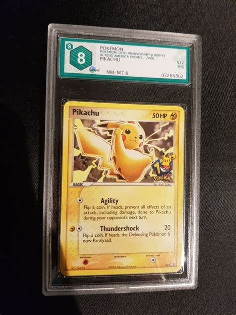 The Pokémon Company Pokémon Graded Card Pikachu 10th Catawiki