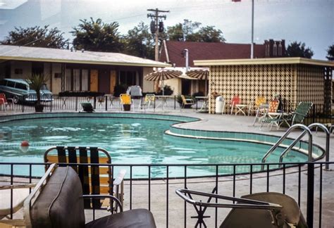 Free Vintage Stock Photo Of Motel Pool With No People Vsp