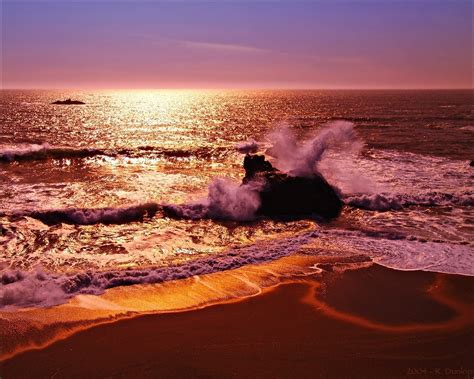 Wallpaper Sunlight Sunset Sea Rock Shore Sand Sky Beach