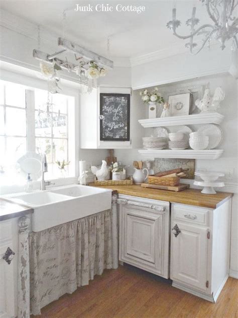 35 Awesome Shabby Chic Kitchen Designs Accessories And Decor Ideas