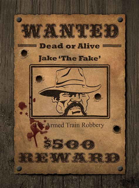 Complete Wanted Poster Creator By Jipito Graphicriver