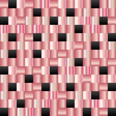 Mosaic Wallpaper In Rose Gold And Black Background Mosaic Art Rose