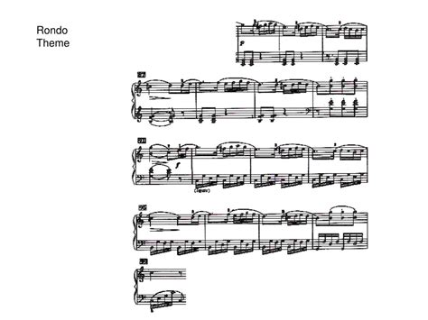 Sonata Allegro Form Music Example