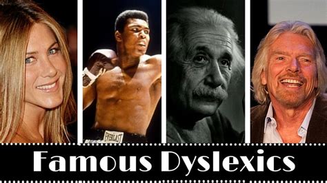 Famous Dyslexics An Inspirational Series Lexercise