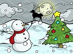 How to Draw a Christmas Landscape: 12 Steps (with Pictures)