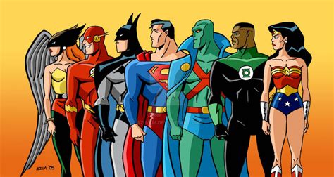 Justice League The Animated Series By Az I Am On Deviantart