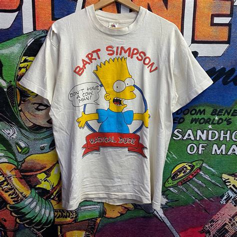 Vintage Vintage 80s Bart Simpson Tee Shirt Size Large Grailed