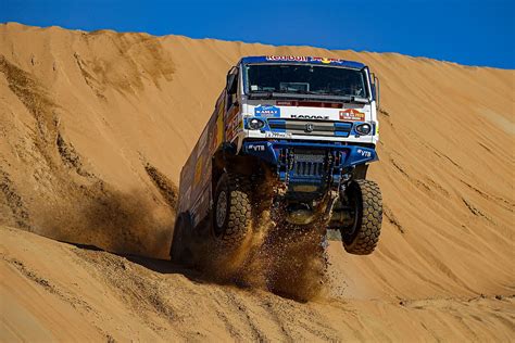 Kamaz Scores Dakar 1 2 Led By Karginov