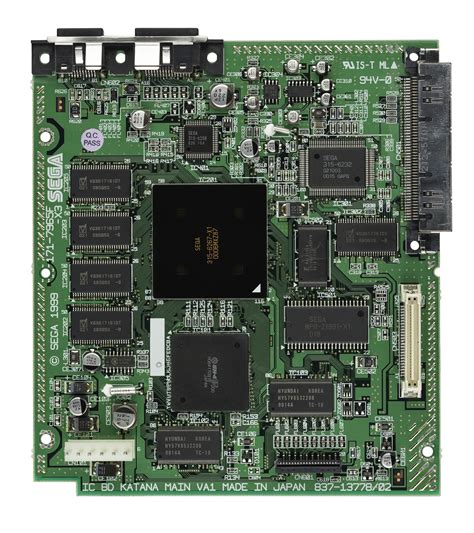 Filesega Dreamcast Motherboard Top Wikimedia Commons