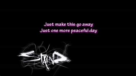 Is it a while or awhile? Staind - It's Been A While Lyrics - YouTube