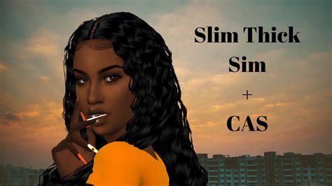 Sims 4 Cas Slim Thick Sim Cc Folder Youtube