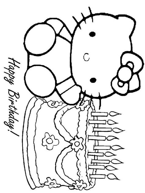 They are free and easy to print. Happy Birthday coloring pages. Free Printable Happy ...