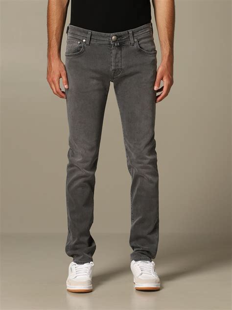 Jacob Cohen Outlet 5 Pocket Jeans Jeans Jacob Cohen Men Grey Jeans