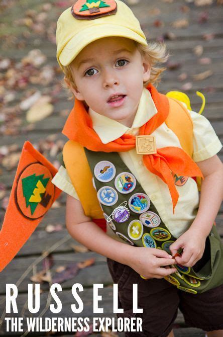 DIY Halloween Costume For Russell From Pixar S UP The Cutest