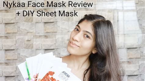 Nykaa Face Mask Review Diy Sheet Mask And Some Tricks Youtube