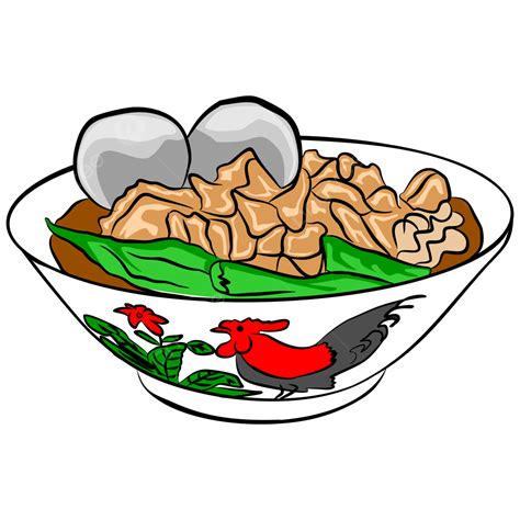 kartun vektor mie bakso mie bakso kartun makanan png transparan dan clipart untuk unduhan gratis