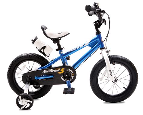 Buy Royalbaby Bmx Freestyle 16 In Kids Bike Blue With Two Hand Brakes