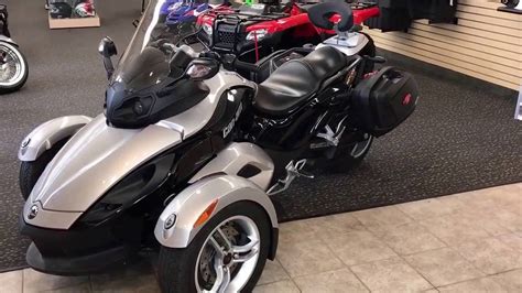 Spyder 3 wheel motorcycles deliver a great stable ride. 2008 Can-Am Spyder GS SM5 - Used three wheel motorcycle ...