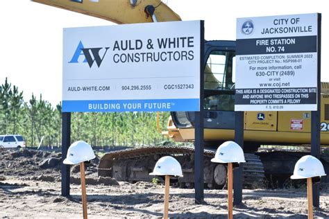 GROUNDBREAKING Fire Station Auld White Constructors