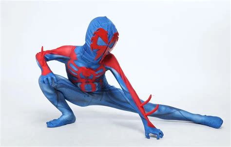 spider man 2099 miguel o hara cosplay super hero spiderman costumes fullbody zentai suit adult