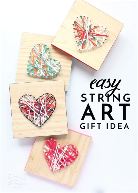 Easy Diy String Art T Idea Perfect For Kids The Homes I Have Made