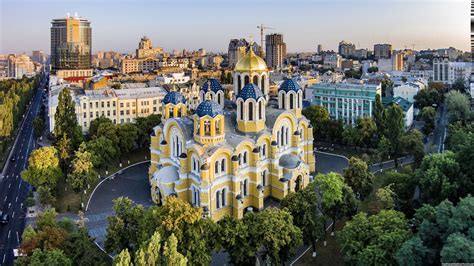 So the famous kiev pechersk lavra and. St. Vladimir Patriarchal Cathedral in Kyiv · Ukraine ...